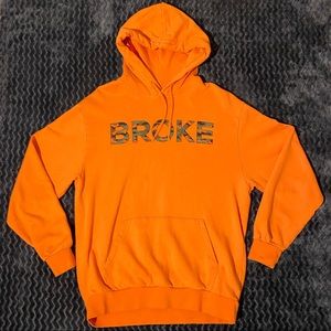 Orange Hoodie